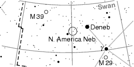 Map of Swan with a flex label